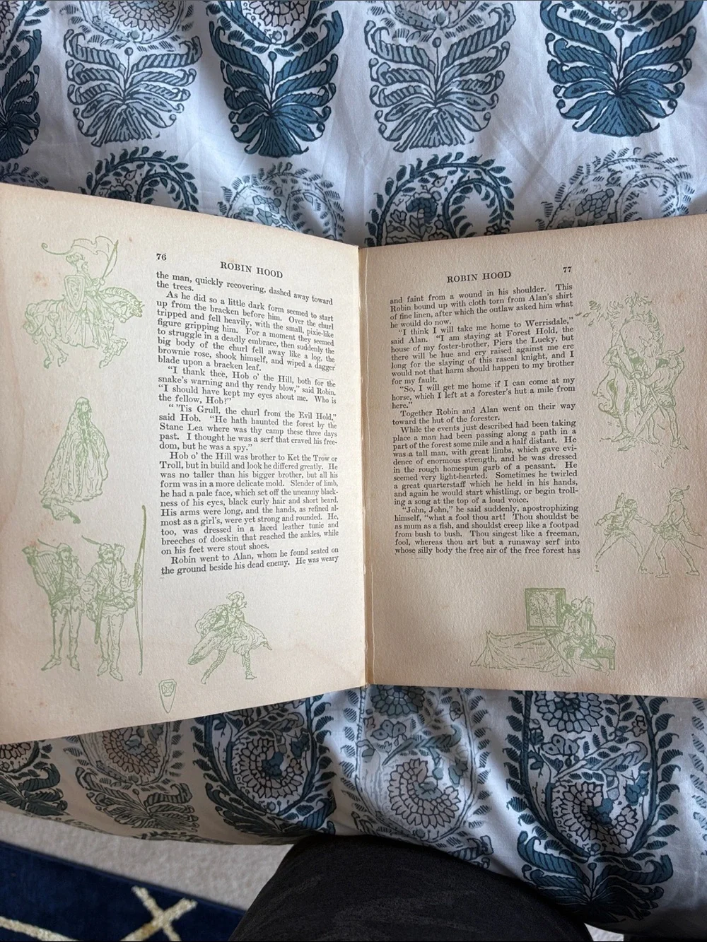 Antique Robin Hood book 1925